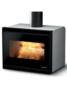 Caminetto A Legna Inserimento Convezione Naturale Focolare Thermofix Base Ghisa