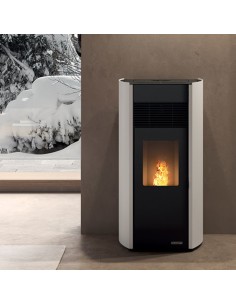 Stufa A Pellet Palazzetti Ecofire Milù 8 Kw 5 Stelle 2