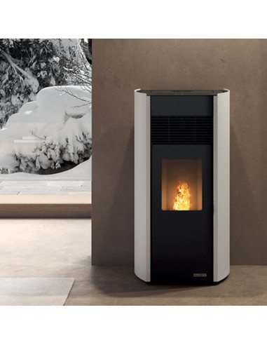 Stufa A Pellet Palazzetti Ecofire Milù 8 Kw 5 Stelle
