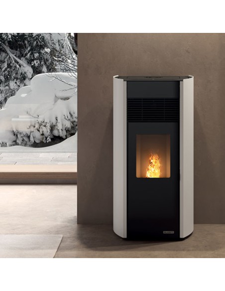 Stufa A Pellet Palazzetti Ecofire Milù 8 Kw 5 Stelle