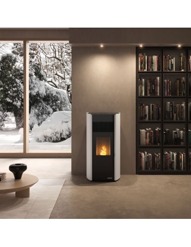 Stufa A Pellet Palazzetti Ecofire Milù 8 Kw 5 Stelle