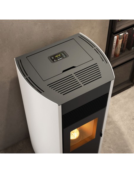 Stufa A Pellet Palazzetti Ecofire Milù 8 Kw 5 Stelle