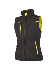 Gilet Softshell Donna Impermeabile Traspirante Universe Colore Black Carbon 