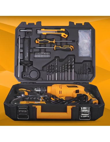Valigetta Completa Trapano Elettrico 101 Utensili Accessori Professionali 