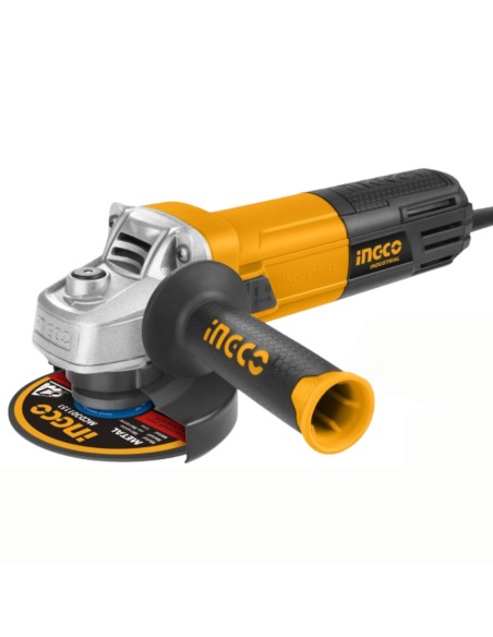 Smerigliatrice Angolare 115 MM 950W 10 dischi Valigetta Preparazione Superfici  
