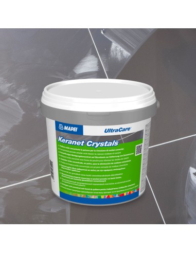 Pulitore Acido Concentrato Polvere Residui Cementizi Keranet Crystals 1 Kg