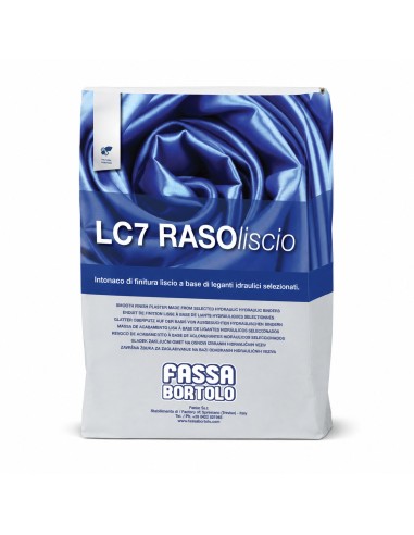 LC7 RASOLISCIO Intonaco Finitura Liscio Base Leganti Idraulici Selezionati 20 Kg
