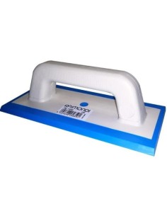 Spatola Fuga Doppio Profilo Gomma Morbida Azzurrina 100x245 mm 