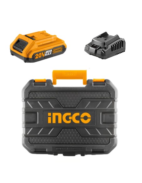 Forbice Pota Ø25 A Batteria 20V Valigetta Batteria Caricabatterie 