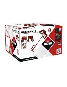 Miscelatore Professionale Rubimix 7 1200W Frusta Adesivi Cementizi Resine Rubi 2