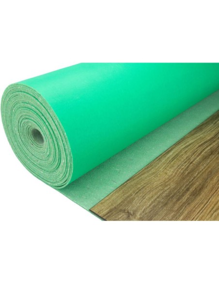 Sottopavimento Isolante Verde Polietilene Espanso Sottofondo Laminato 1x50 m