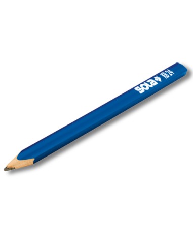 Matita Copiativa KB 24 Blu Legno Supporti Umidi Scrivere Superfici Lisce Bagnate