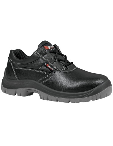 Scarpe Antinfortunistiche Antiscivolo Pelle Nera Idrorepellente Simple S3 SRC