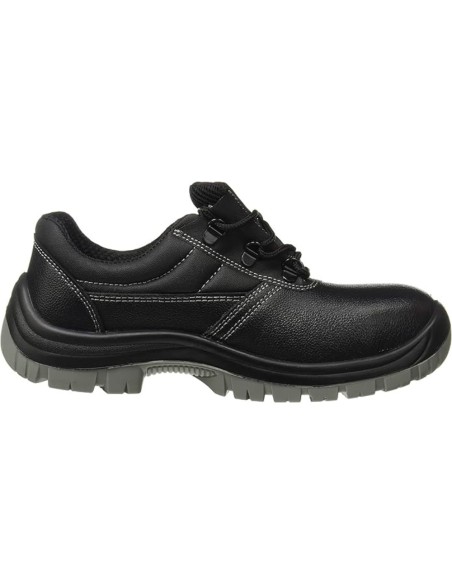 Scarpe Antinfortunistiche Antiscivolo Pelle Nera Idrorepellente Simple S3 SRC