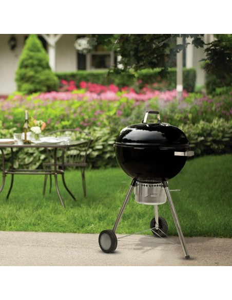Billy Barbecue Carbone 70x58x102 Cm Griglia 54 Cm Termometro Ganci Portautensili 