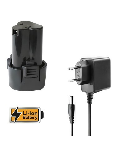 Trapano Avvitatore Batteria 12V Luce Led Integrata Caricabatterie Incluso  