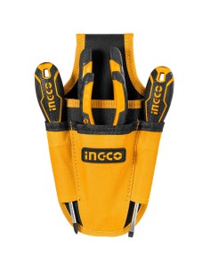 Fodero Porta Attrezzi Utensili Telefono 4 Tasche Frontali Passante Cintura