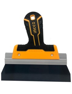 Spatola Larga Alluminio Lama Inox 200mm Finitura Nastro Cartongesso Professionale 2