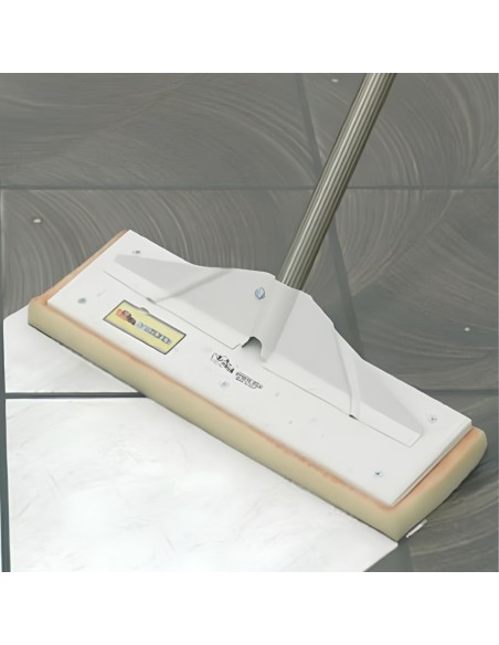 Manico Scomponibile Alluminio Anodizzato Con Foro Frattazzo Spugna 