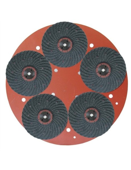 Disco 5 Fibrodischi Carburo Silicio 16 gr Maxititina Levigatura