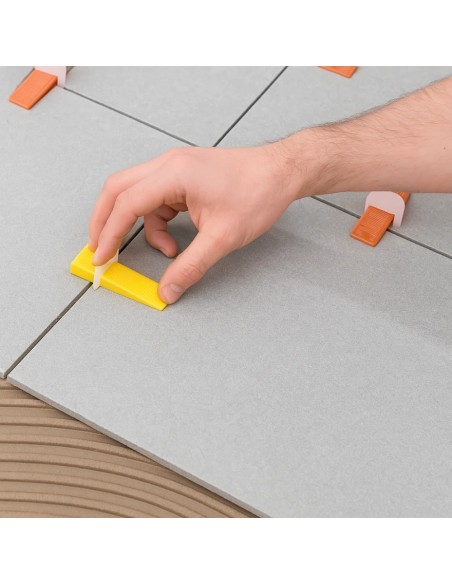 RAIMONDI Cuneo Distanziatore Livellante Plastica Posa Piastrelle Cf. 100 Pezzi