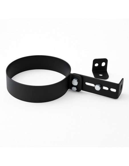 Collare Registrabile Arredo Viteria Prolunghe Canale Fumo Muro Stufa Pellet