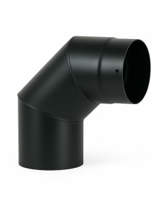 Curva a 90° Elemento Angolare Modifica Sezione Canale Fumo Stufa Pellet