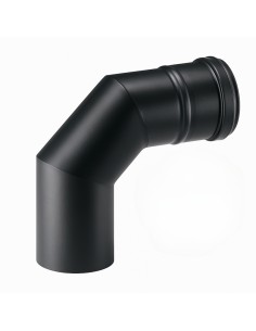Curva 90° Modifica Direzione Canale Fumo Diametro 80 mm Sp. 1,2 mm Stufa Pellet