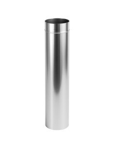 Tubo Acciaio Inox Diametro 200 mm Sp. 0,5 mm h. 500 mm Canna Fumaria	