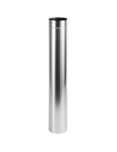 Tubo Acciaio Inox Diametro 300 mm Sp. 0,5 mm h. 1000 mm Canna Fumaria	