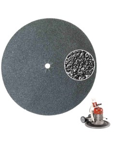 Disco Abrasivo Bifacciale Grana 100 Carburo Silicio Carteggio Superfici  2