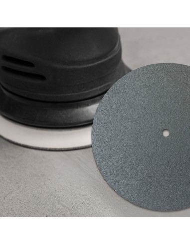 Disco Abrasivo Bifacciale Grana 100 Carburo Silicio Carteggio Superfici 