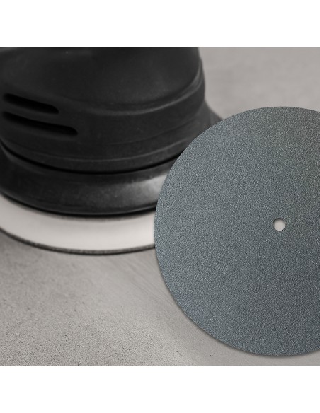 Disco Abrasivo Bifacciale Grana 100 Carburo Silicio Carteggio Superfici 