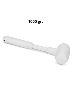 Martello Battipiastrelle Gomma Bianca Antirimbalzo Antimacchia 1000gr  2