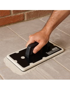 Frattone Battipiastrelle Anti Rimbalzo Gomma Antimacchia 14x35cm  2
