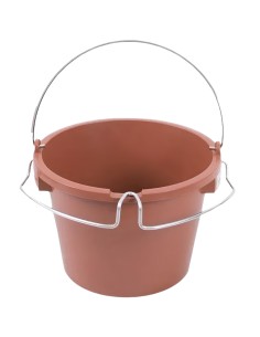 Secchio Supporto Porta Attrezzi Manico In Acciaio 27 Lt. Utensili 
