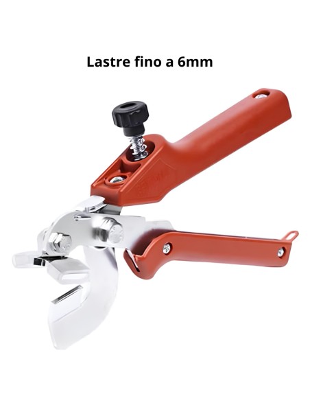 Pinza Troncatrice Alluminio Lastre Spessore Fino 6mm Presa Ergonomica  