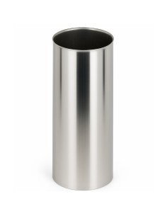 Tubo Acciaio Inox Diametro 130 mm Sp. 0,5 mm h. 250 mm Canna Fumaria 