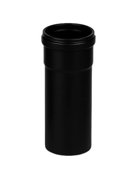 Tubo Acciaio Canna Fumaria Stufa Pellet Spessore 1,2 mm Diametro 80 mm  
