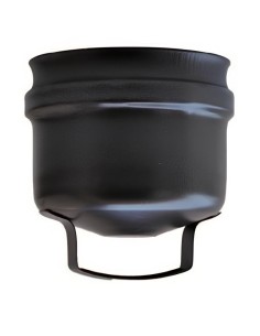 Tappo Condensa Cieco Acciaio Inox Diametro 80mm  Spessore 1,2mm Canna Fumaria 