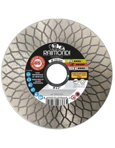 Disco Diamantato Diametro 115mm Taglio Jolly 45° F22,2mm Smussatura 