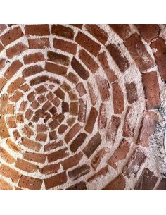 Forno Legna Artigianale Diametro 120 cm Capienza 5 pizze Vietri Con Base Ferro 2