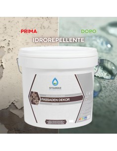 Quarzo Fine Fassaden Dekor Acrilico Coprente Idrorepellente Antialga Antimuffa 2