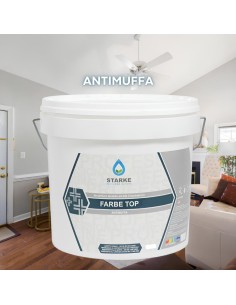 Farbe Top Pittura Murale Superlavabile Igienizzante Antimuffa Ottima Copertura 2