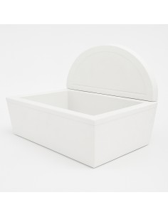 Pilozza Lavabo Calcestruzzo Cemento Serie Firenze Misure 80 x 50 x H.30 cm 2