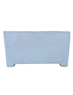 Fioriera Giardino Cemento Effetto Pietra L.100xP.35,5xH.56 cm Serie Levante 2