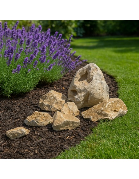 Rocce Ornamentali Sfuse 100/200 MM Decorazione Vialetti Aiuole Esterni 1KG