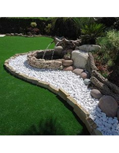 Ciottoli Bianco Valle D'Itria Pietre Naturali Decorativi Giardini Aiuole Vasi 1 Kg 2