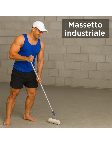  Finitura Bicomponente Effetto Satinato Pavimenti Ultra Finish Matt da litri 4,15 + 0,85 