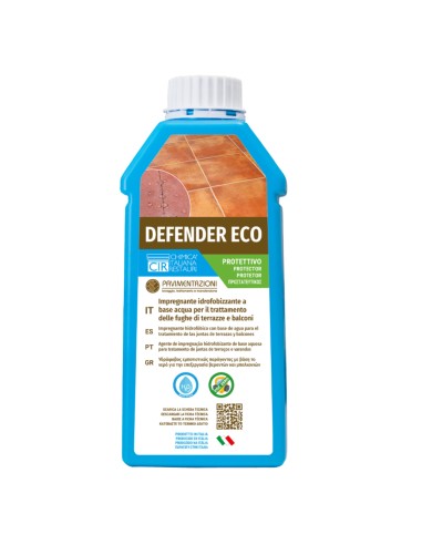 Impermeabilizzante Protettivo Ecologico Fughe Terrazzi Defender Eco 1 litri